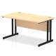 Rayleigh Cantilever 800mm Deep Straight Office Desk